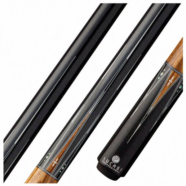 Lucasi Professional OD Series Zebrawood 10 Thread Play Cue