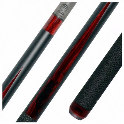 Predator Limited Edition SP2 Matte Black Forearm with Cocobolo Points Pool Cue