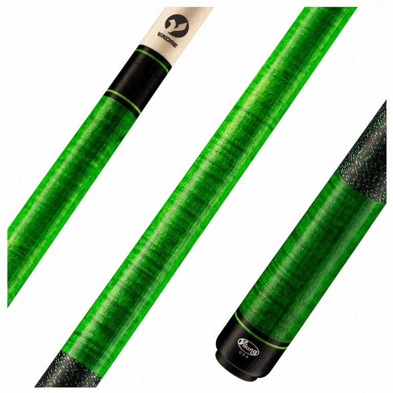 Viking Kayano Series Emerald Green Stain Play Cue - KY0103