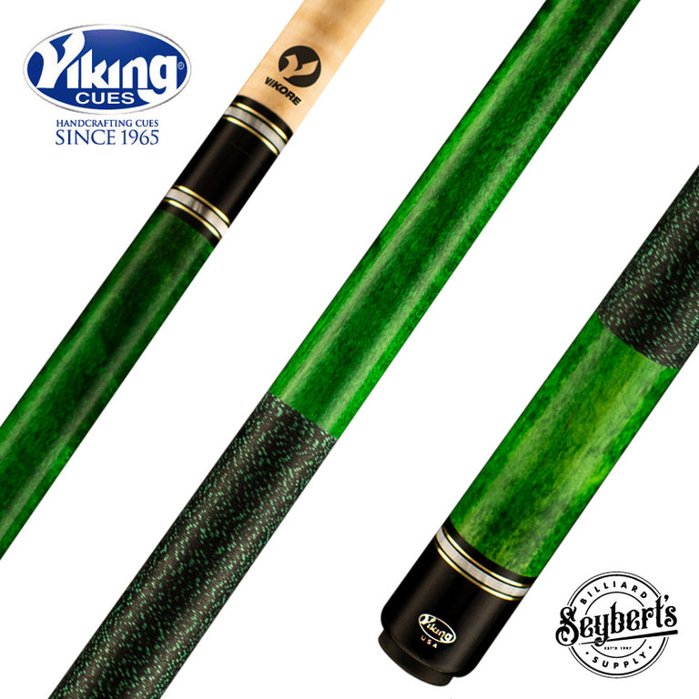 Viking ST0403 Storm Series Play Cue - Emerald-Stained Maple