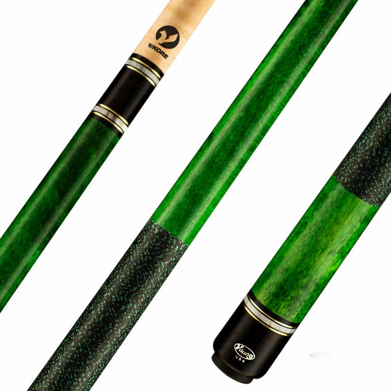 Viking Storm Series Emerald-Stained Maple Play Cue - ST0403