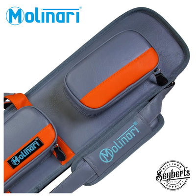 Molinari Retro 3x6 Soft Case - Gray / Orange