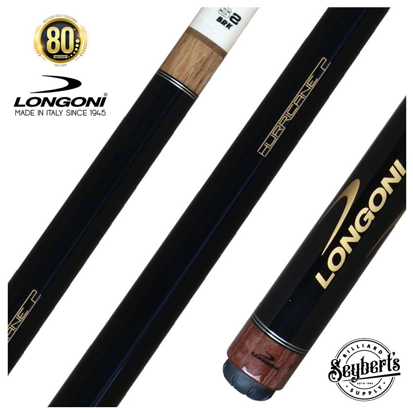 Longoni Stecca Hurricane 2 Break Cue with S2 American Wood Shaft