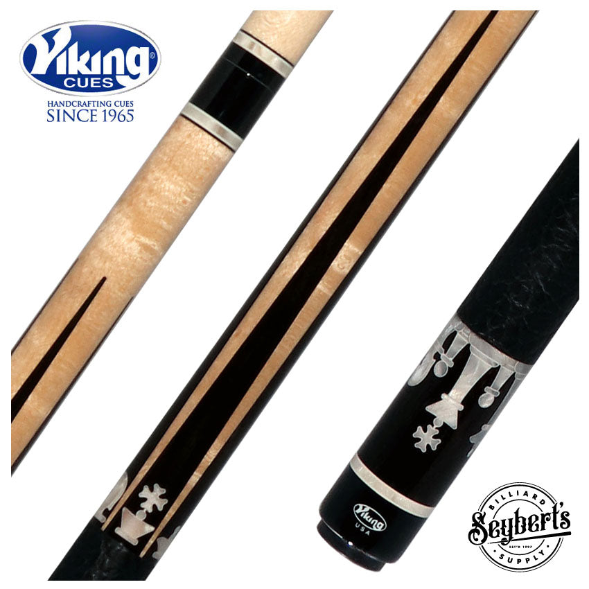 Viking Defender Series Maple with Ebony Points and White Pearl