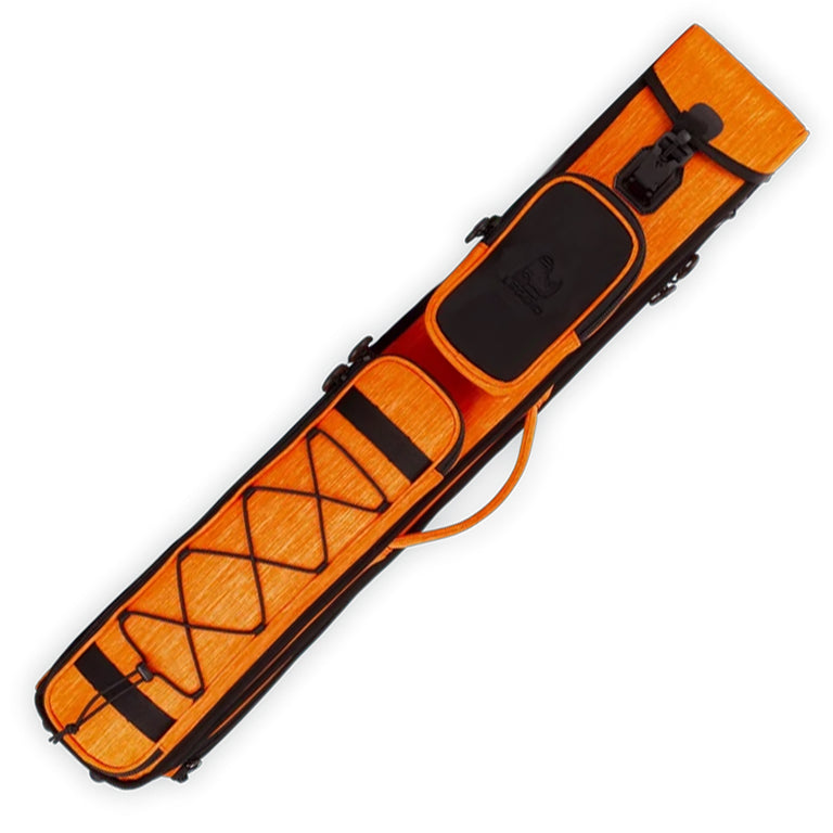 LEGEND RoomX 3x5 Hard Pool Cue Case - Sunset Orange