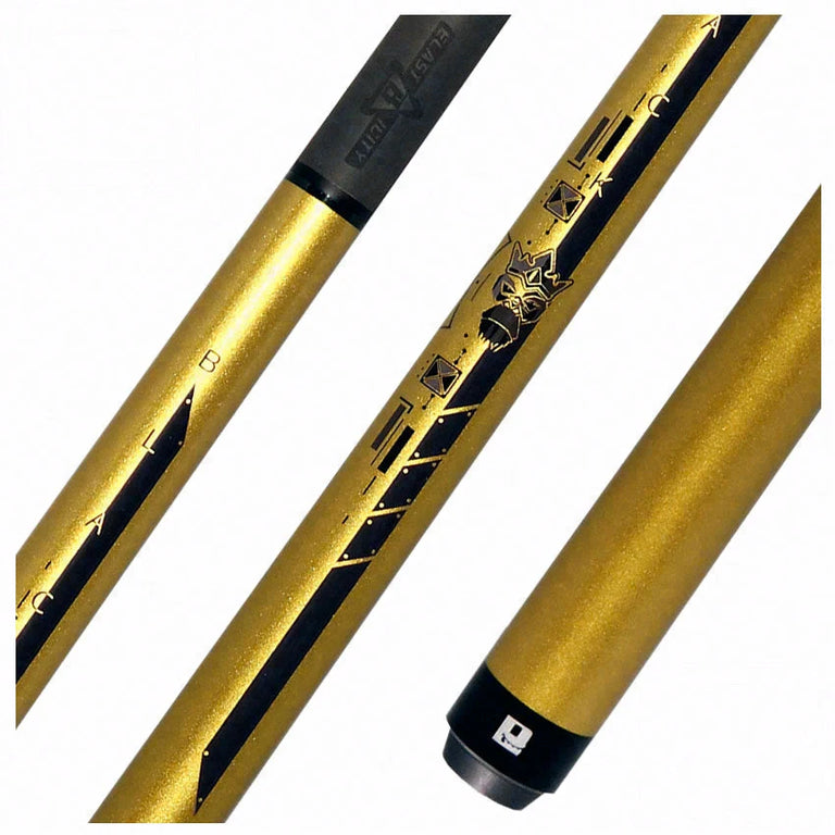 Little Monster Gold Egg No Wrap Break/Jump Cue with Carbon Fiber Shaft