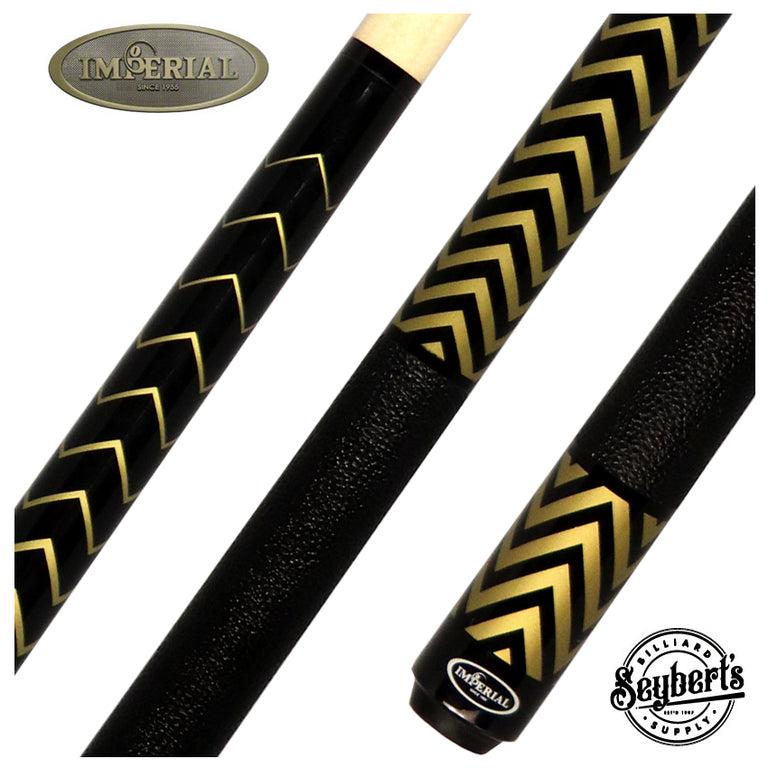 Imperial Chevron Gold Pool Cue