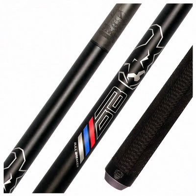 Bull Carbon Bull Breaker Gun Metal Break Cue with Multi-Zone Sport Grip Wrap