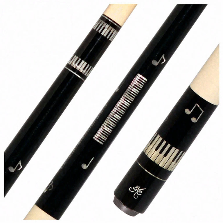 Meucci Pearl Piano Pool Cue with Pro Shaft - MCPPPRO