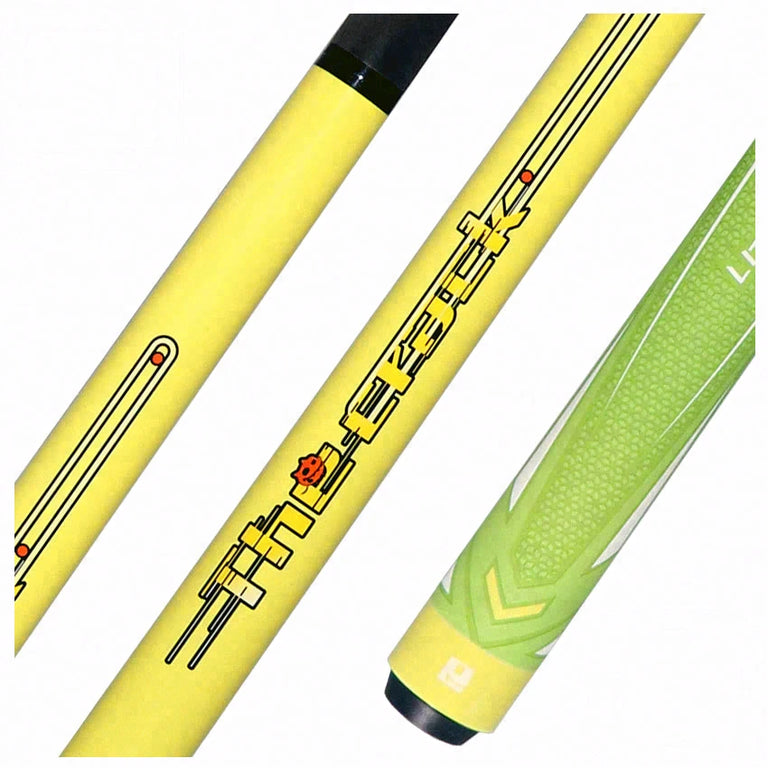 Little Monster Classic Dopamine Yellow Impact Break Cue with Carbon Fiber Shaft
