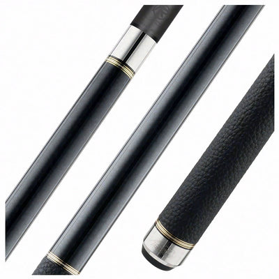 Predator 10K Black Play Cue with Luxe Leather Wrap