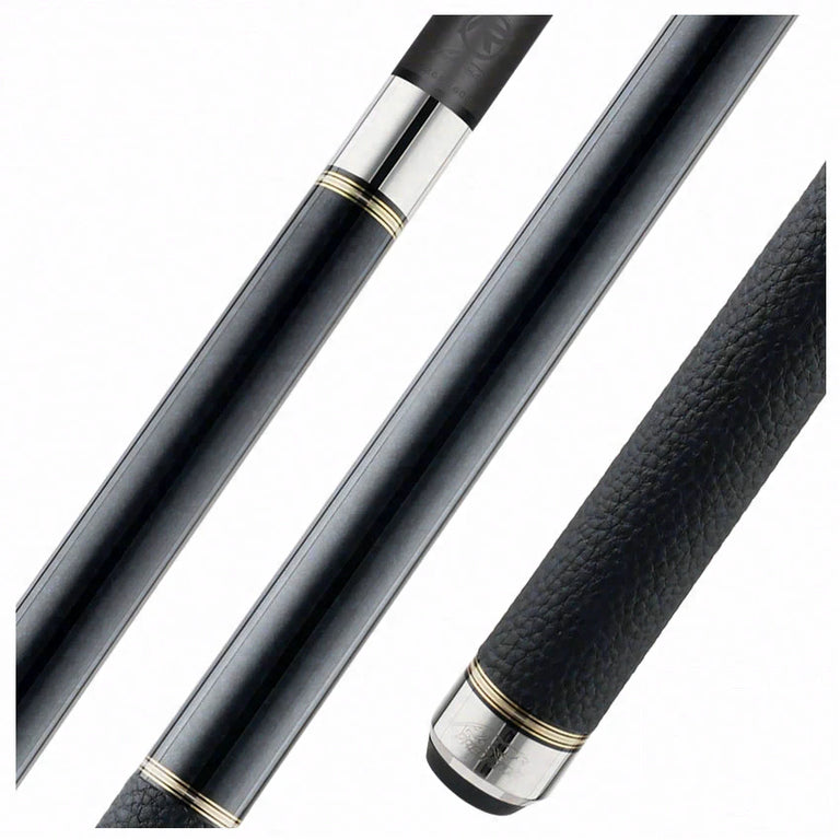 Predator 10K Black Play Cue with Luxe Leather Wrap