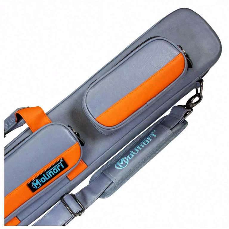 Molinari ビリヤード キューケース ライトブルー Molinari Cases - Seybert's Billiards Supply