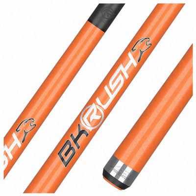 Predator BK Rush Flare Orange  Break Cue - No Wrap