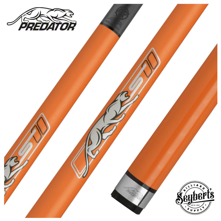 Predator Sport 2 Flare Orange No-Wrap Uni-Loc Play Pool Cue - SPORT3ORNGNWUNI
