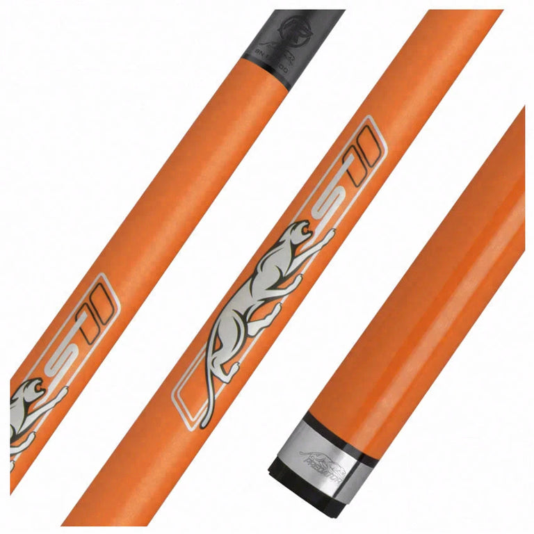 Predator Sport 2 Flare Orange No-Wrap Uni-Loc Play Pool Cue - SPORT3ORNGNWUNI