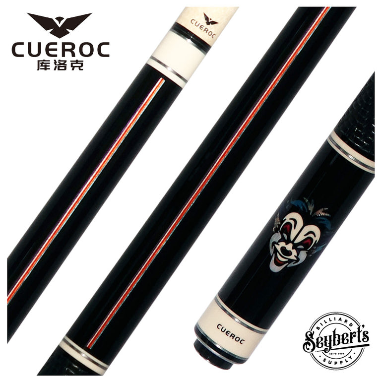 Cueroc Jester Pool Cue with Weave Wrap
