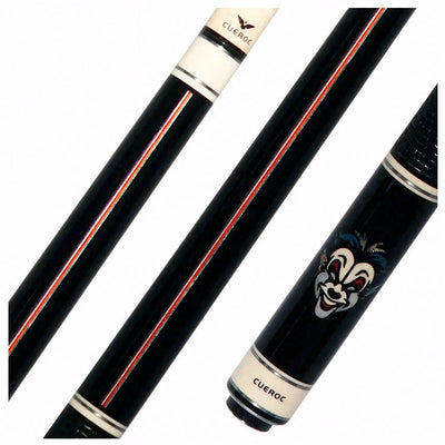 Cueroc Jester Pool Cue with Weave Wrap