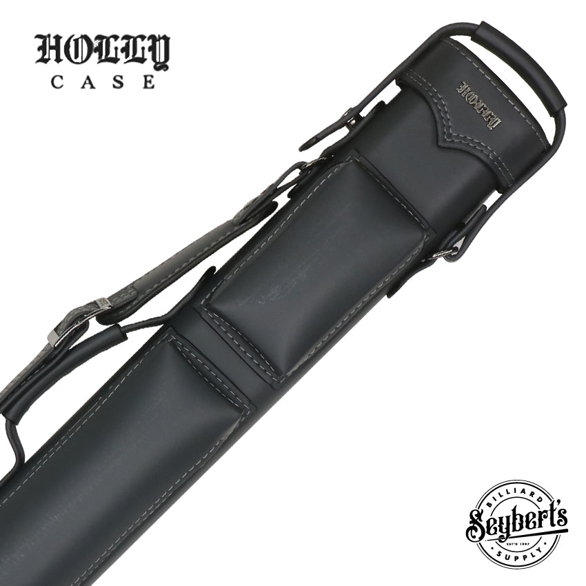 Holly Reborn 2x4 Hard Pool Cue Case - Gray - Seybert's Billiards