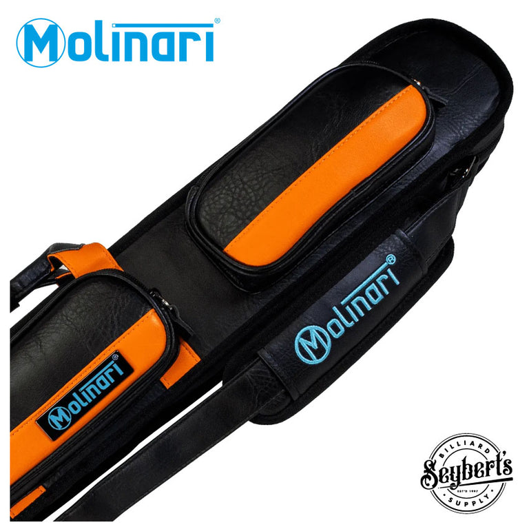 Molinari Retro 2x4 Soft Case - Black / Orange