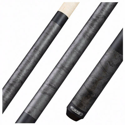 Players Energy Series Matte Gunmetal Smoke Wrapless Pool Cue