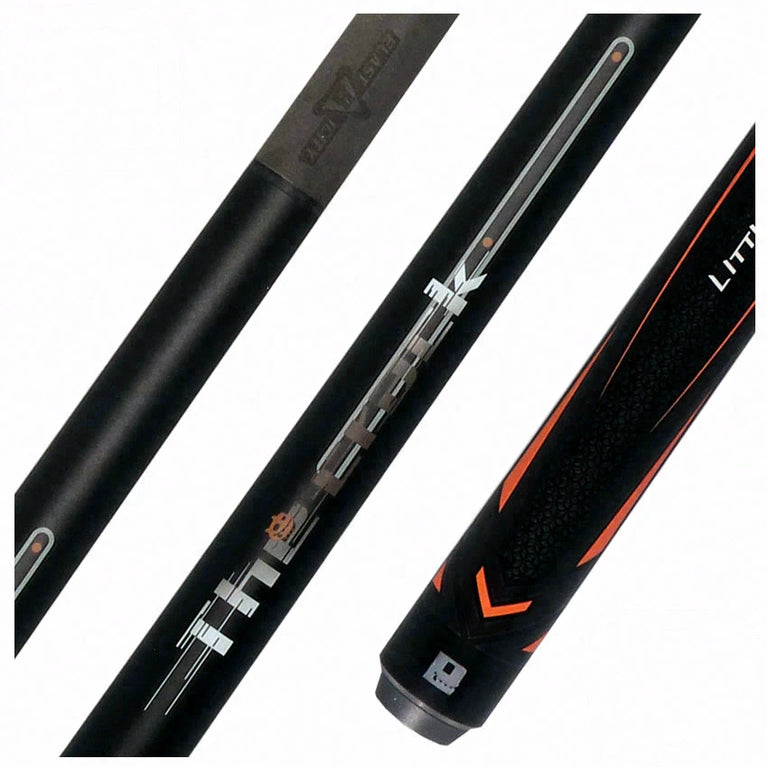 Little Monster Classic Black Impact Break Cue with Carbon Fiber Shaft