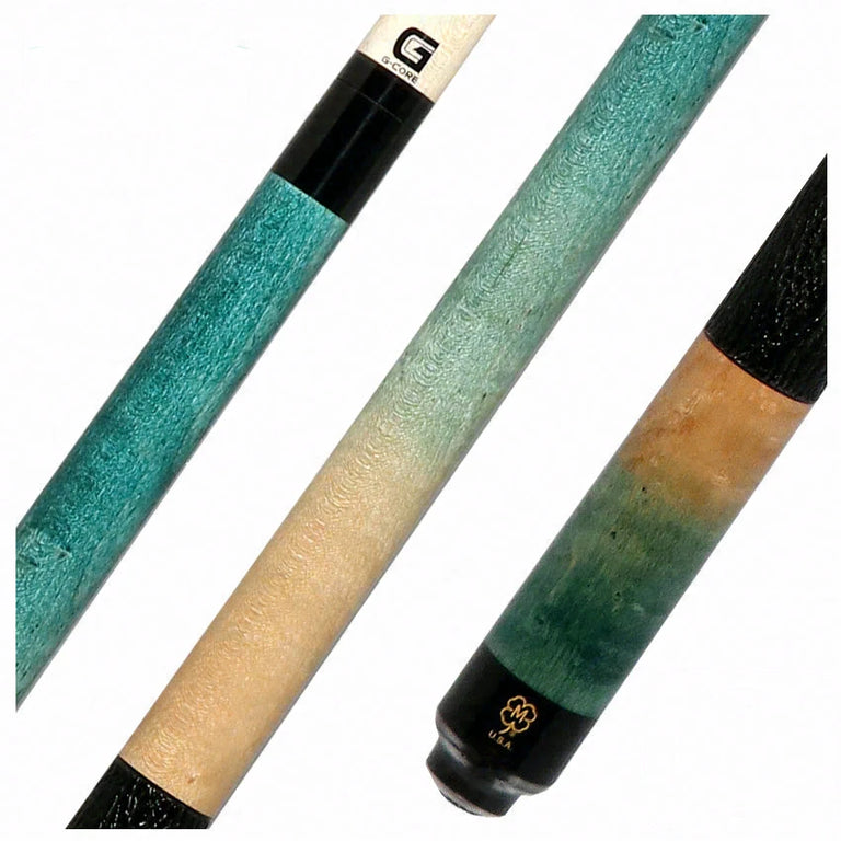 McDermott Beach Ombre Stained Maple Cue of the Month with G-Core Shaft
