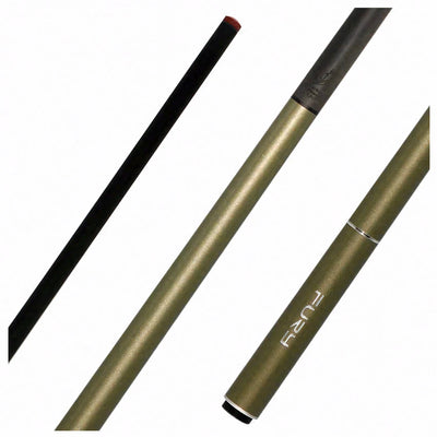 Fury Gray Aluminum Jump Cue with Carbon Fiber Shaft - FUJPM11