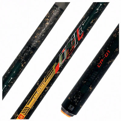 Little Monster Cyber Energy Fearless Green No Wrap Break/Jump Cue with Carbon Fiber Shaft