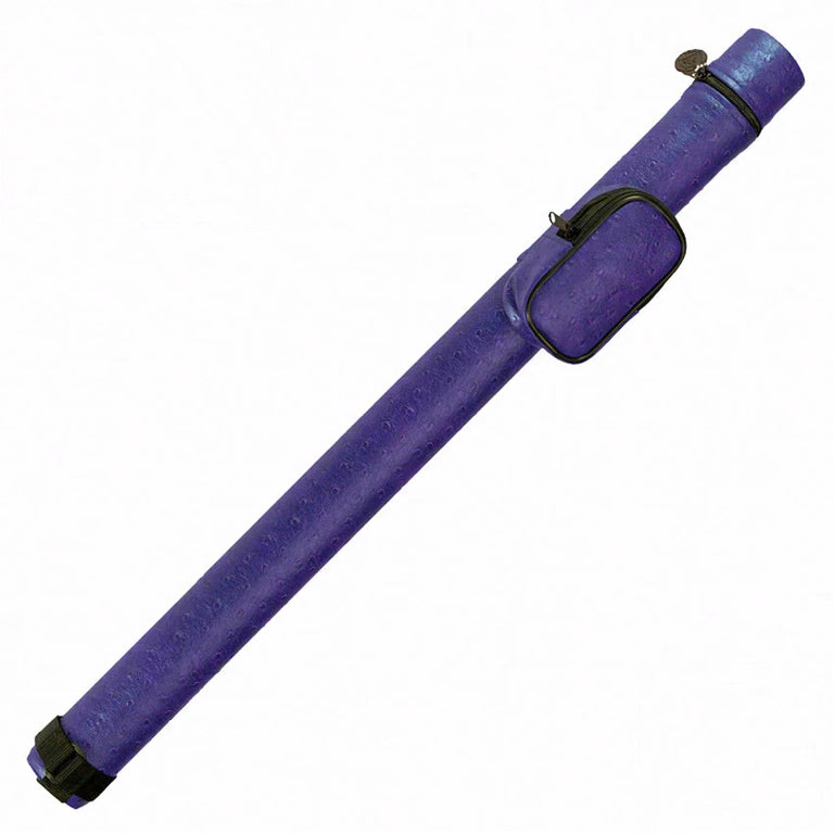 Pro Series Leatherette Purple 1x2 Hard Pool Cue Case - PJPRLE