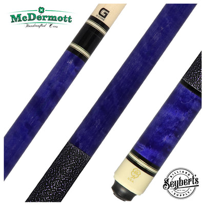 McDermott G Series Purple Stained Birdseye Maple Pool Cue - G241