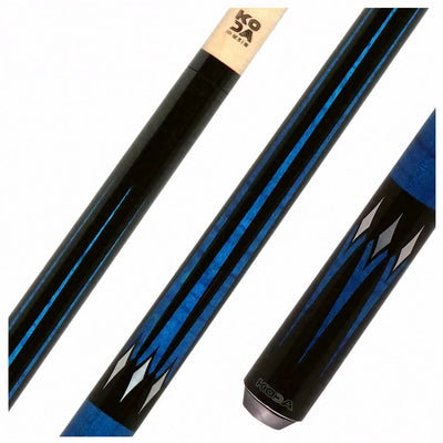 KODA Black with Blue Points Graphic No Wrap Play Cue
