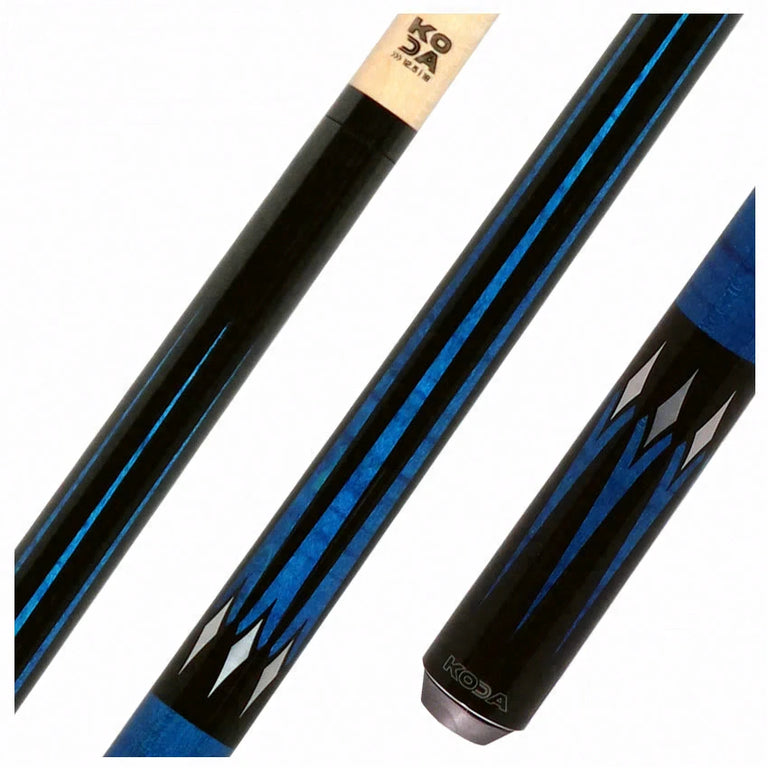 KODA Black with Blue Points Graphic No Wrap Play Cue