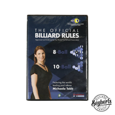 The Official Billiard Rules of 8 and 10 Ball DVD