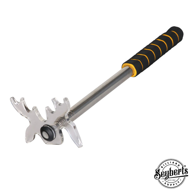 Telescoping Pocket Bridge Stick with Clear Moosehead Bridgehead