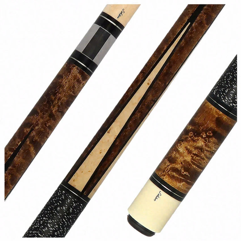 Schon STL Series Dark Stained Pool Cue - STL3DS