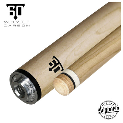 Whyte Carbon Wood Grain Carbon Play Shaft-5/16 x 18 Pilot Thread