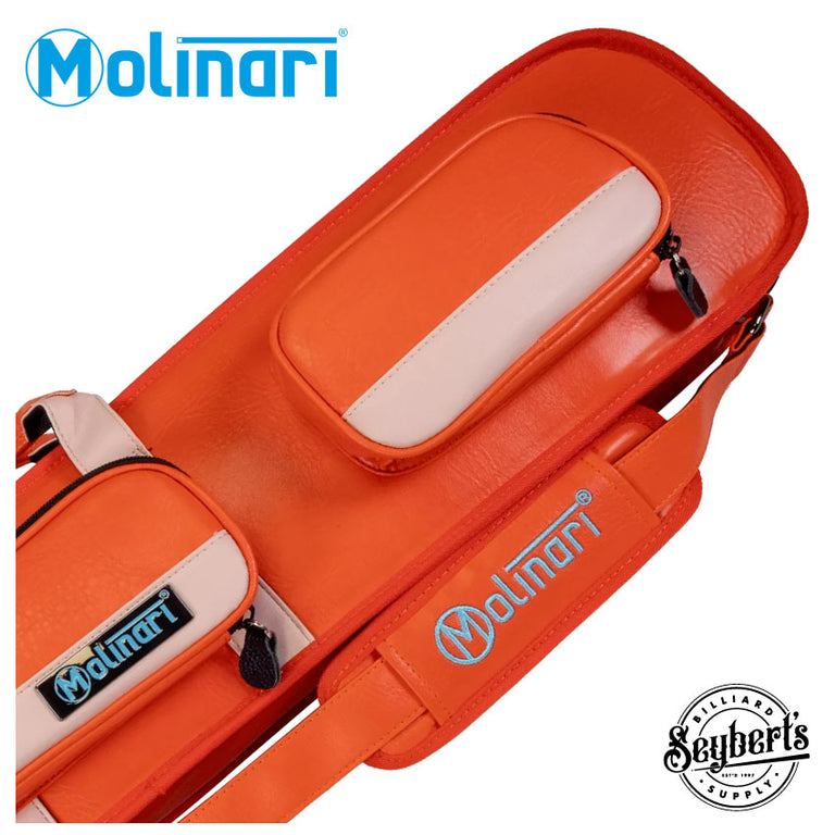 Molinari Retro 3x6 Soft Case - Orange / Light Pink