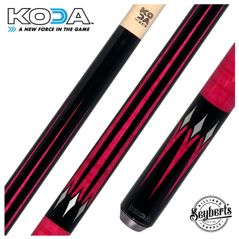 KODA Black with Pink Points Graphic No Wrap Play Cue