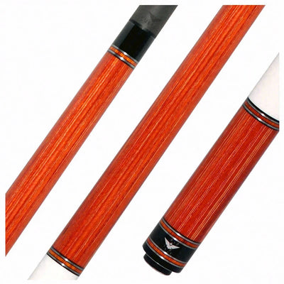 Cueroc Galaxy Dymond Tulipwood No Wrap Pool Cue with Carbon Fiber Shaft
