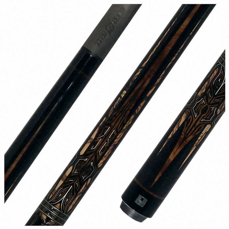 Little Monster Phoenix Graphic No Wrap Play Cue with Carbon Fiber Shaft