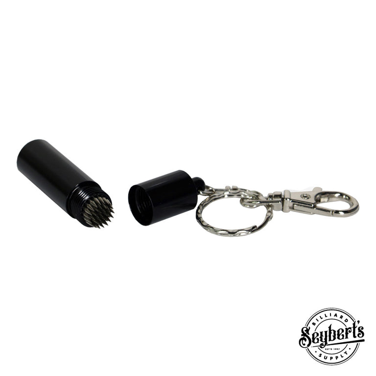 Poolgods Black Tip Pik Keychain