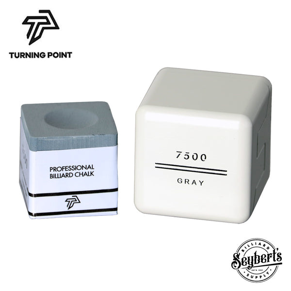 Turning Point TP 7500 Premium Chalk - Gray - Seybert's Billiards