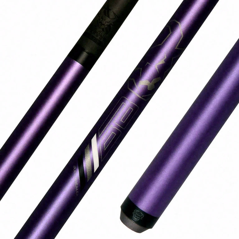 Bull Carbon Bull Breaker Powerhouse Purple No Wrap Break Cue