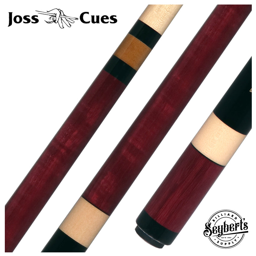 Joss Thor Hammer Purpleheart Pool Cue - Seybert's Billiards Supply
