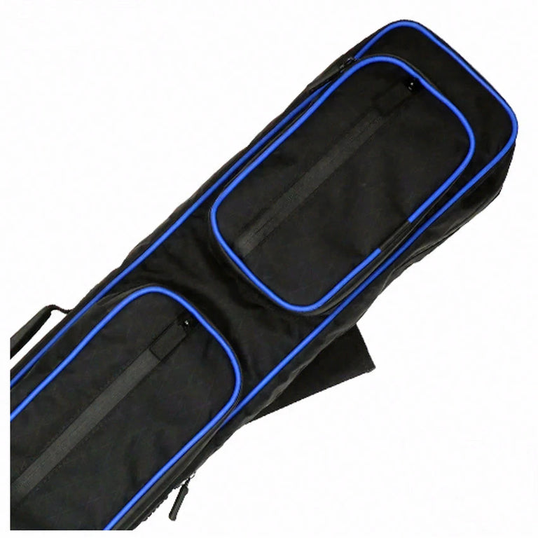 Becue Arax 4x8 Soft Butterfly Cue Case - Black/Blue
