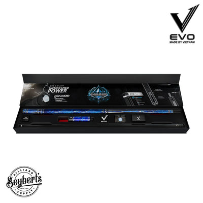 EVO Gemstone Skyflare No Wrap Pool Cue Maxbing Edition