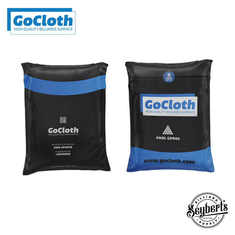 GoCloth Azure Blue GP801 Billiard Cloth - 9 Foot