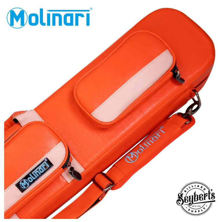 Molinari Retro Flat 3x6 Soft Case - Orange / Light Pink
