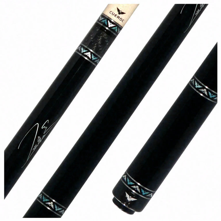 Cueroc Roc Dymond Ebony Wood No Wrap Pool Cue